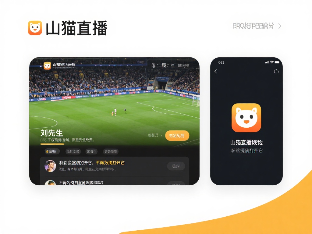 刘先生表示：“山猫直播不仅高清流畅，而且