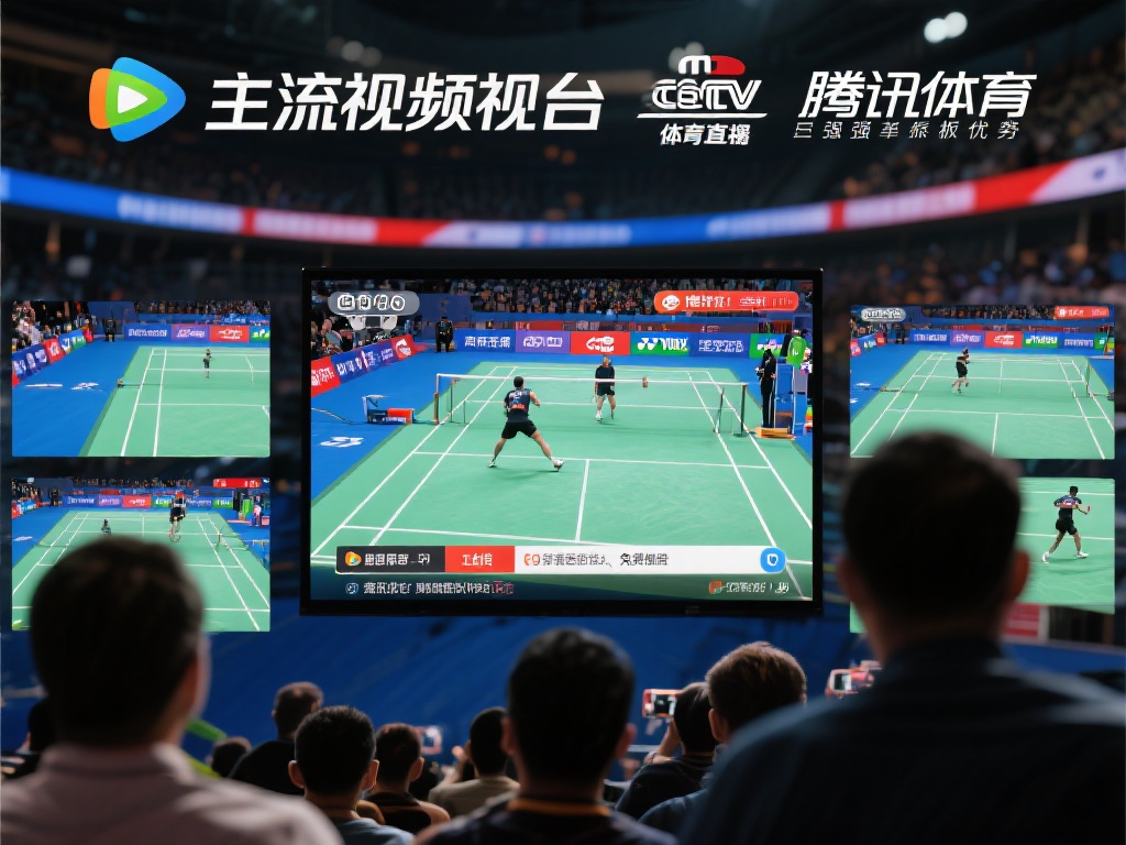 主流视频平台：如央视体育频道、腾讯体育等