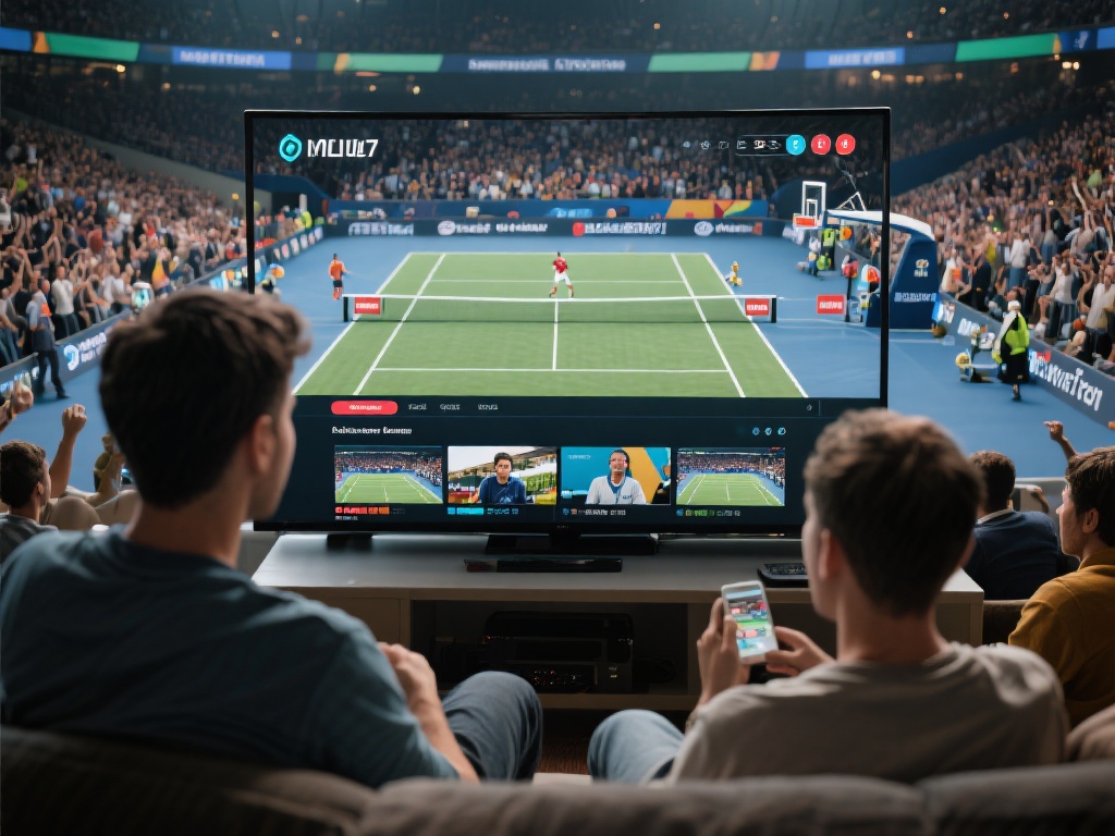 随着科技的进步，观看体育赛事的方式不再局