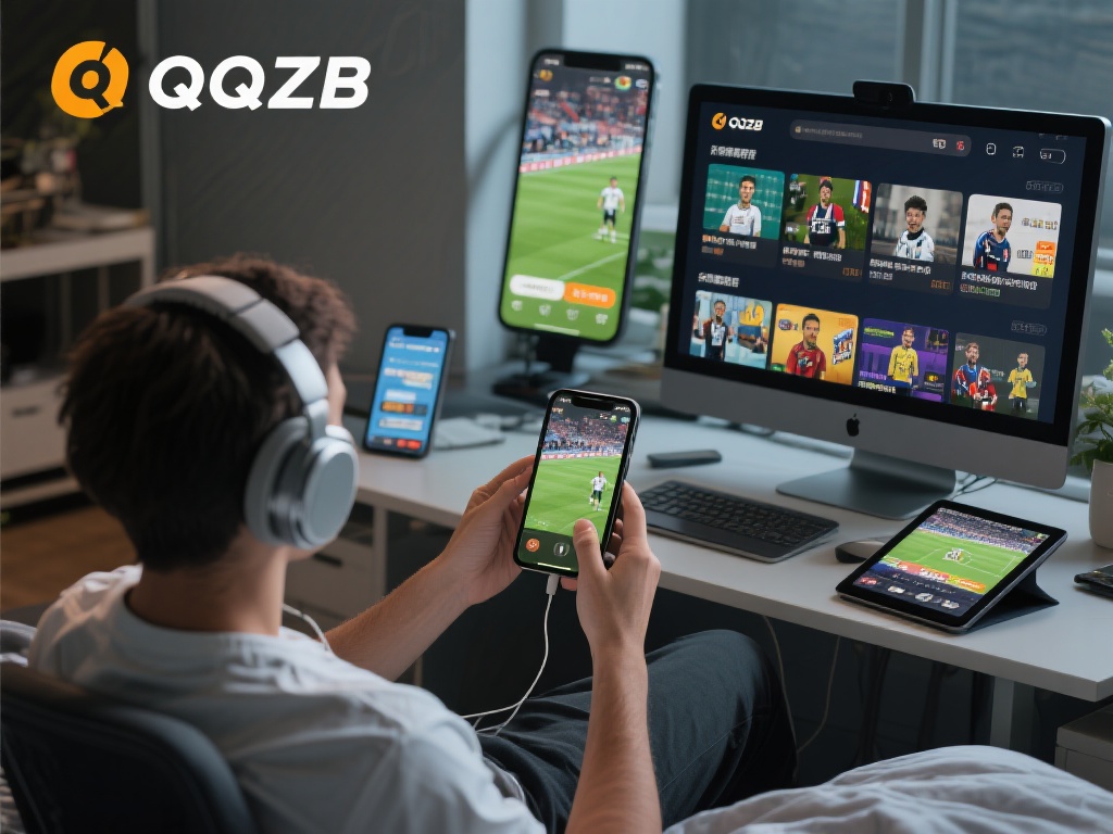 足球直播-足球视频直播_免费在线观看足球高清直播-QQZB体育 此外,这个平台还支持各种设备的访问,包括